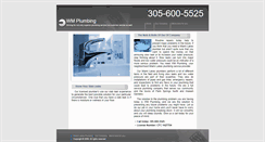 Desktop Screenshot of miamilakesplumbing.com