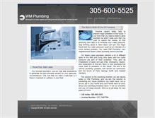 Tablet Screenshot of miamilakesplumbing.com